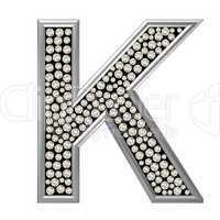 Diamant Buchstabe K