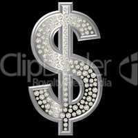 Diamant Symbol Dollar