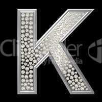 Diamant Buchstabe K