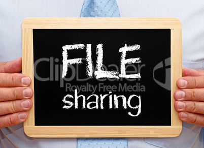 File Sharing - Business Concept