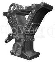 steampunk buchstabe y