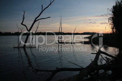 Abendstimmung am See