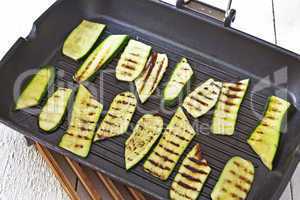 gegrillte Zucchini