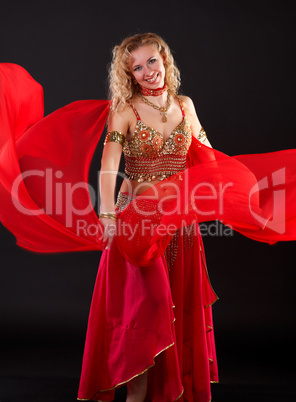 Belly dancer.