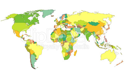 world map