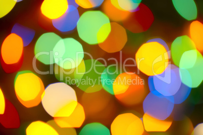 defocused a background