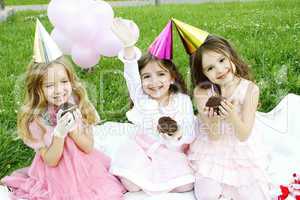 Children's Birthday Party outdoors