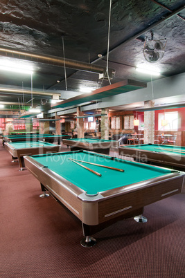 Billiard room