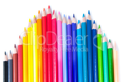 Multicolored pencils