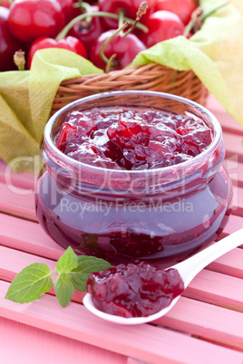 Kirschkonfitüre / cherry jam