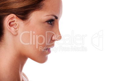 woman face profile