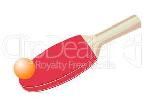 Racket for table tennis