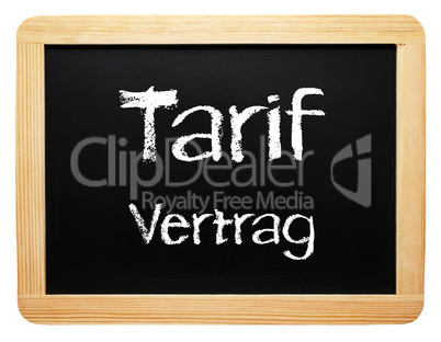 Tarif Vertrag