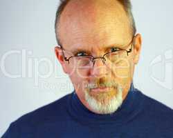 Man with glasses and goatee