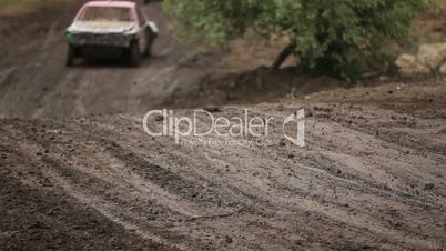 Off-road racing in cars
