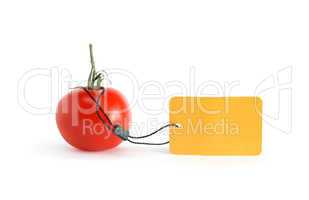 Tomato With Price Tag