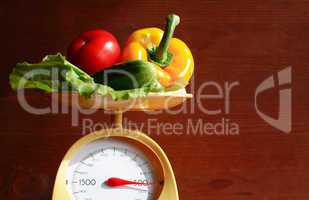 Weighing Of Vegetables