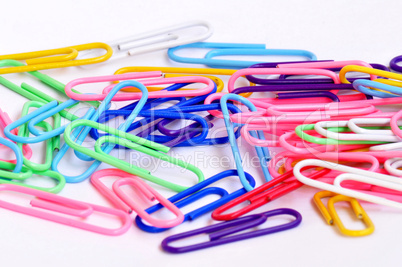 Colorful Paper clips