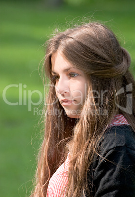 girl in the park