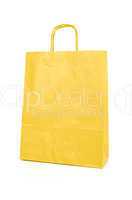 Yellow paper bag