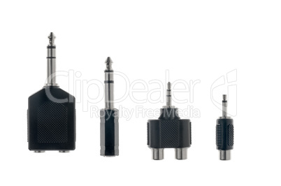 Audio plug adaptors