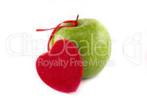 apple isolated on white