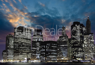 New York City by Night