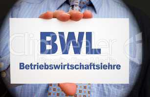 BWL - Betriebswirtschaftslehre