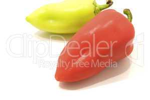 pepper isolated on white