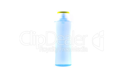 Cosmetic container isolated on white