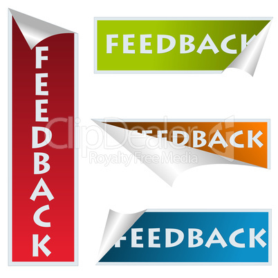 Feedback stickers