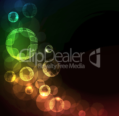glowing abstract background,eps10 format