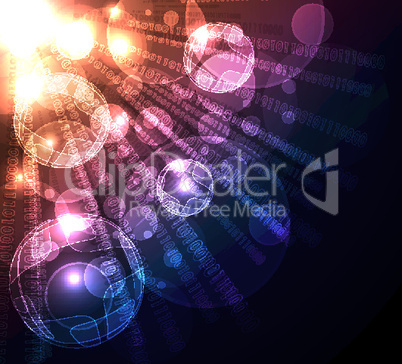 glowing abstract background,eps10 format