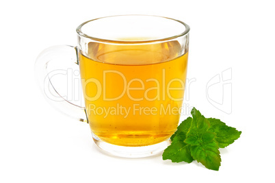 Herbal tea with mint