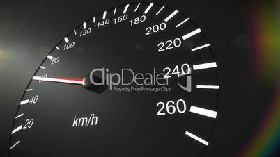 Car speedometer HD.