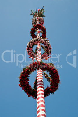 Looking up a Maypole