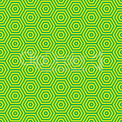 Retro seventies green pattern