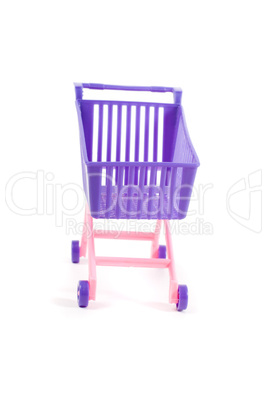 Conceptual photo with miniature shopping-cart
