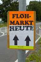 Flea market poster