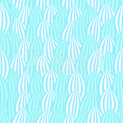 Blue abstract seamless pattern. Water texture.