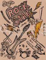 Rock Star Doodles