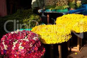 Indische Blumengirlande, Indian Flower Garland