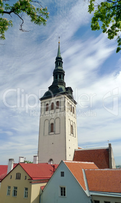 Old Tallinn in summer