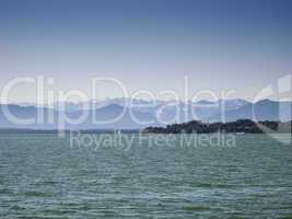 Alps at Starnberg lake