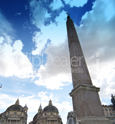 Piazza del Popolo, Rome, Italy