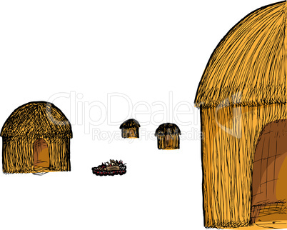 Straw Hut