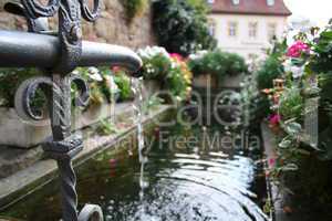 Brunnen in Rothenburg ob der Tauber
