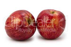 two red striped apple