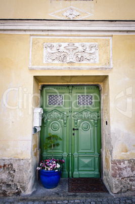 Green Front Door