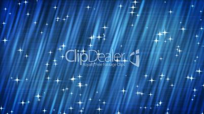 Stars on blue background.